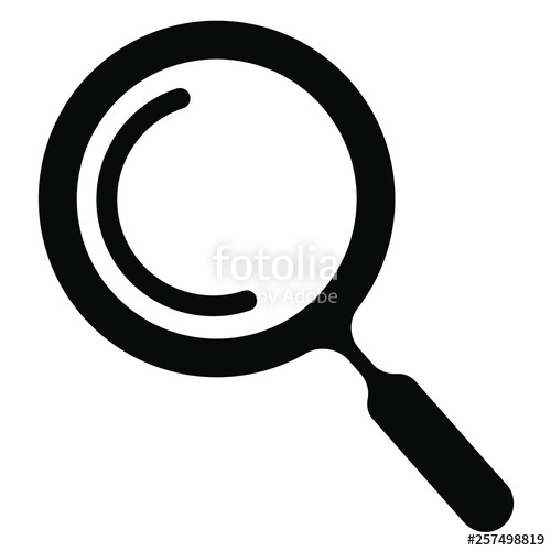 500x500 Search Icon Isolated On White Background Trendy Search Icon