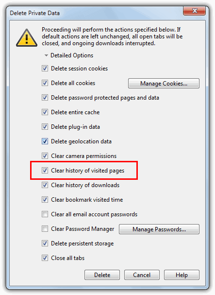 443x607 How To Clear Your Search History From Popular Browsers Raymond Cc