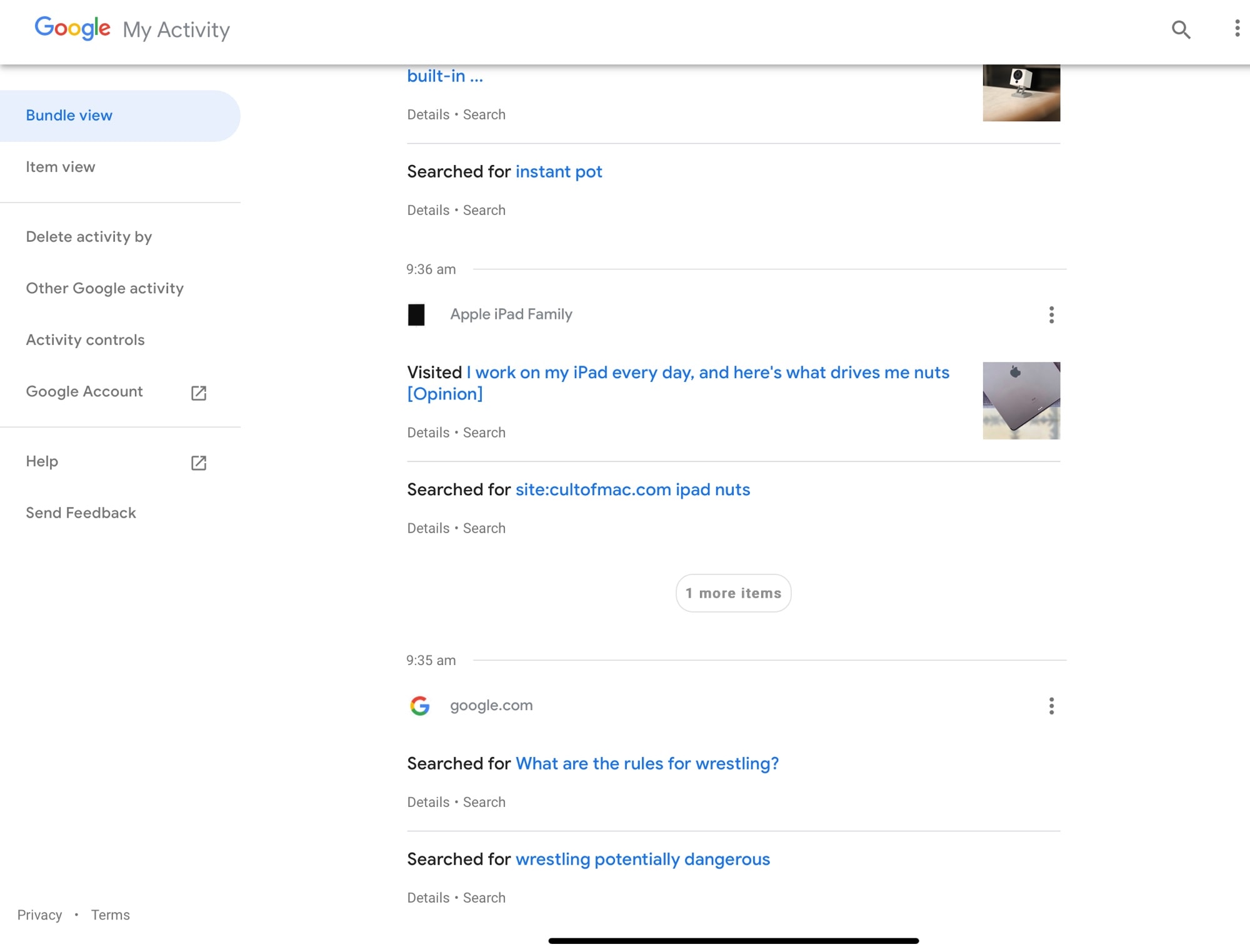 2000x1523 How To Search Your Google Search History Cult Of Mac