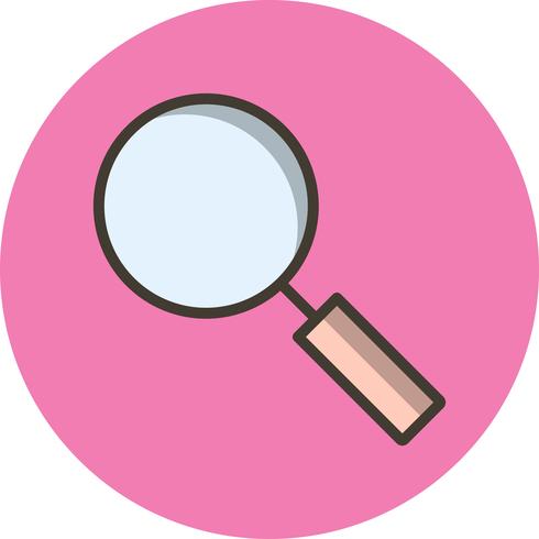 490x490 Vector Search Icon