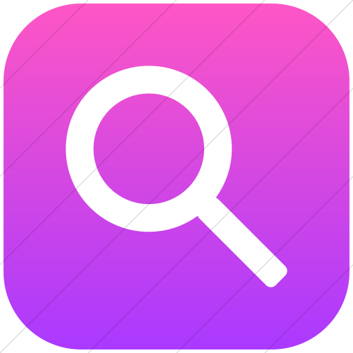 512x512 Iconsetc Flat Rounded Square White On Ios Pink Gradient