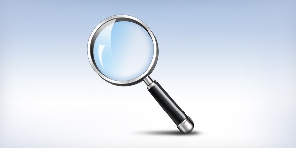 600x300 Magnifying Glass Search Icon