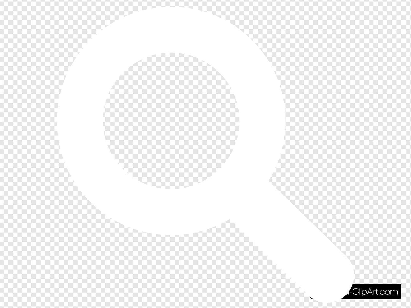 1600x1200 Search Icon White One Clip Art, Icon