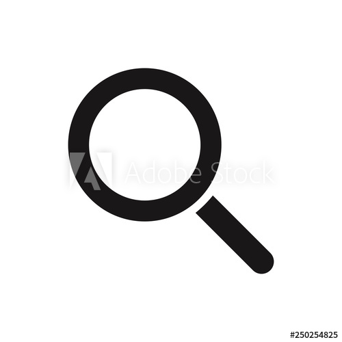 500x500 Search Vector Icon
