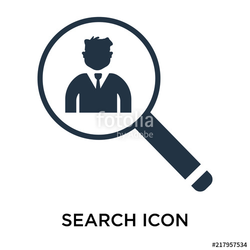 500x500 Search Icon Isolated On Transparent Background Simple