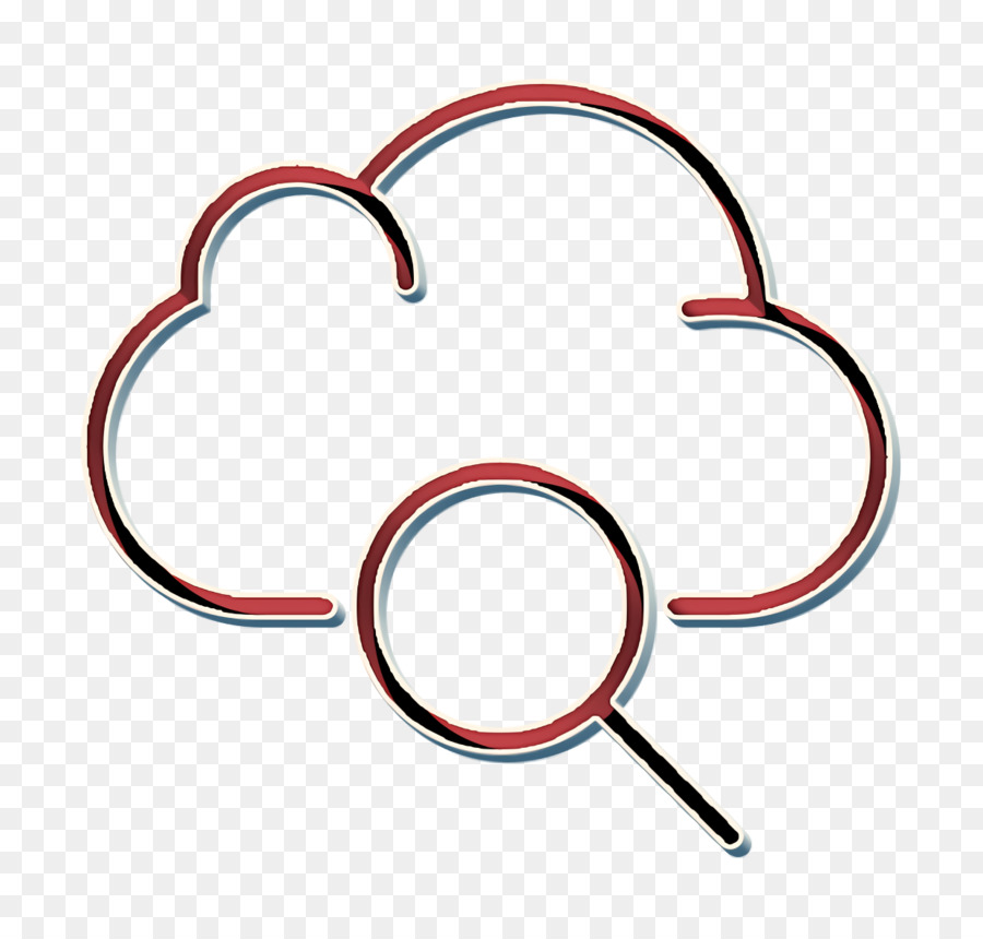 900x860 Essential Set Icon Search Icon Cloud Computing Icon