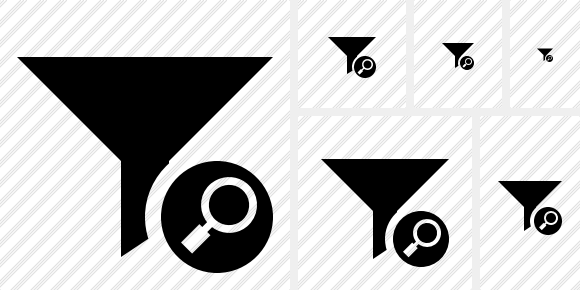 580x290 Filter Search Icon Symbol Black Professional Stock Icon And Free