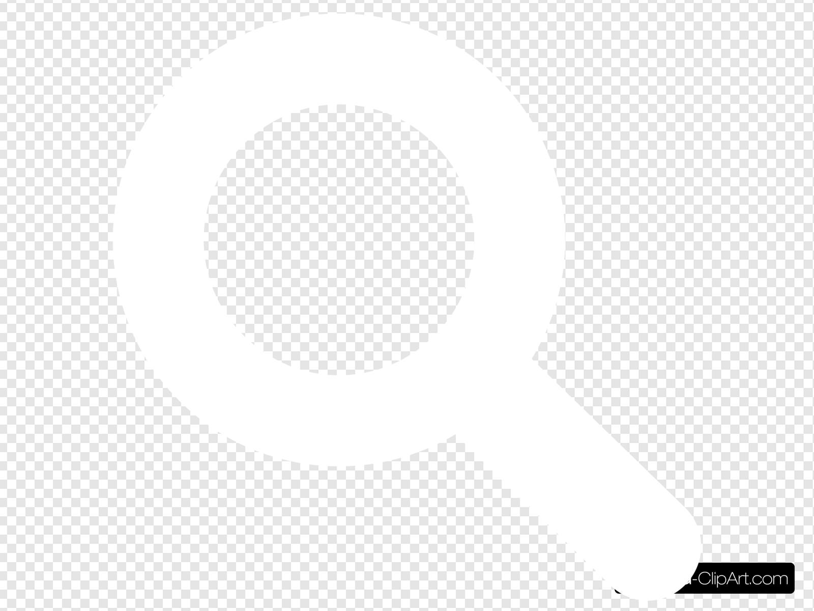 1600x1200 Search Icon White One Clip Art, Icon
