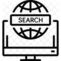 256x256 Global Search Icon Of Line Style