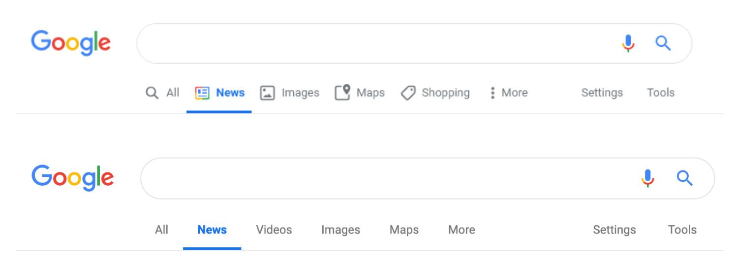 1498x538 Google Continuing To Test New Icons In Search Results