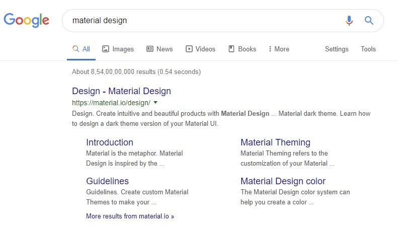 791x449 Google's Search Results