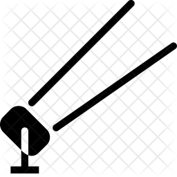 256x256 Searchlight Icon Of Glyph Style