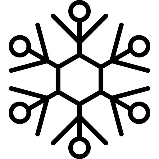 512x512 Flake Of Snow During Winter Season Icons Free Download