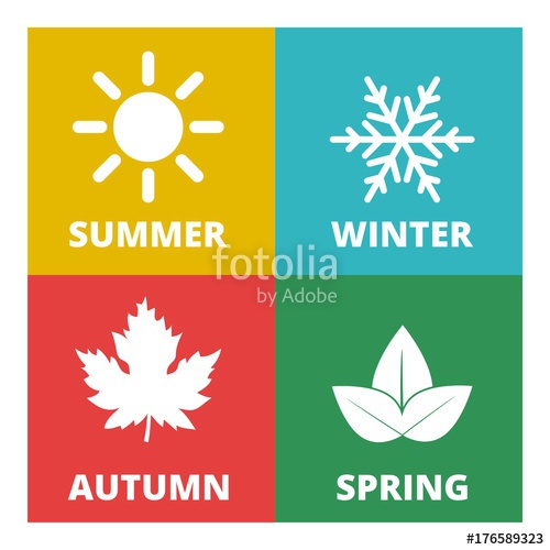 500x500 Four Seasons, Season Icon Stock Image And Royalty Free Vector