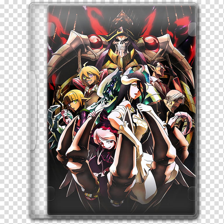 768x768 Anime Summer Season Icon Overlord, V, Overlord Anime Folder Icon