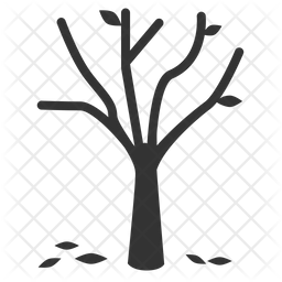 256x256 Fall Season Icon Of Glyph Style