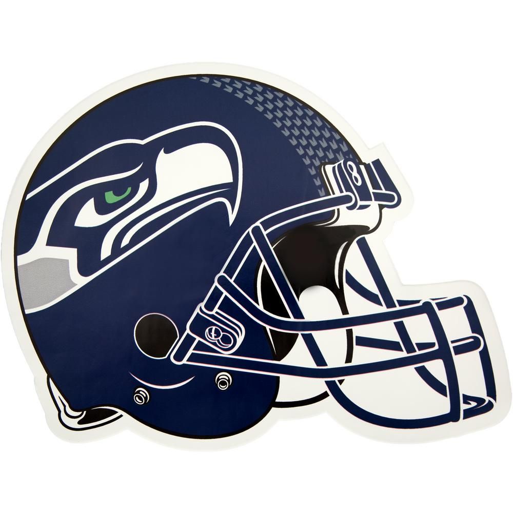 1000x1000 Applied Icon Nfl Seattle Seahawks Outdoor Helmet Graphic Large