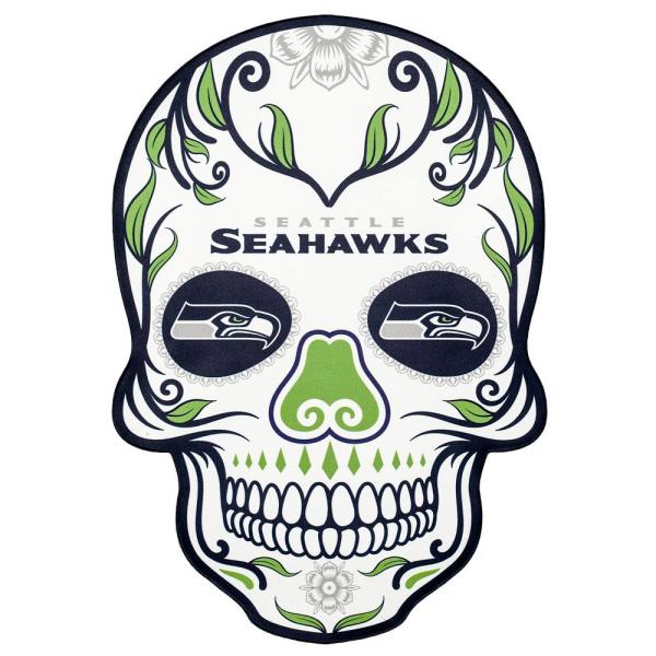 600x600 Applied Icon Nfl Seattle Seahawks Outdoor Skull Graphic Small