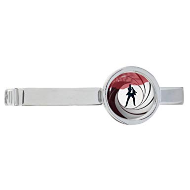 385x385 Secret Agent Icon Design Tie Clip In Gift Box Clothing