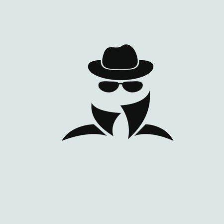 450x450 Man In Suit Secret Service Agent Icon Royalty Free Vector Graphics