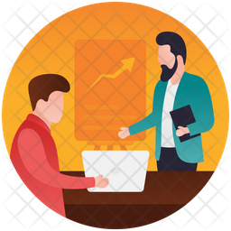 256x256 Office Secretary Icon Of Rounded Style