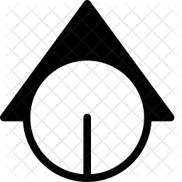 256x256 Section Symbol Icon Of Glyph Style