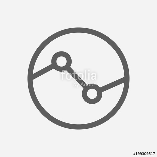500x500 Stock Sector Icon Line Symbol Isolated Vector Illustration