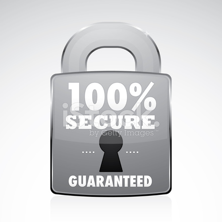 440x440 Online Secure Shopping Icon Stock Vector