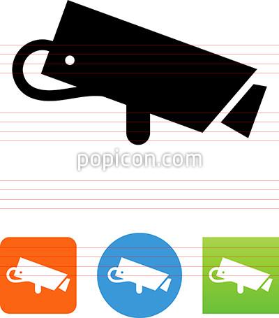 400x455 Security Camera Icon