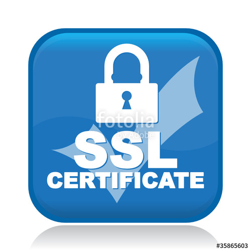 500x500 Ssl Certificate Icon Stock Image And Royalty Free Vector