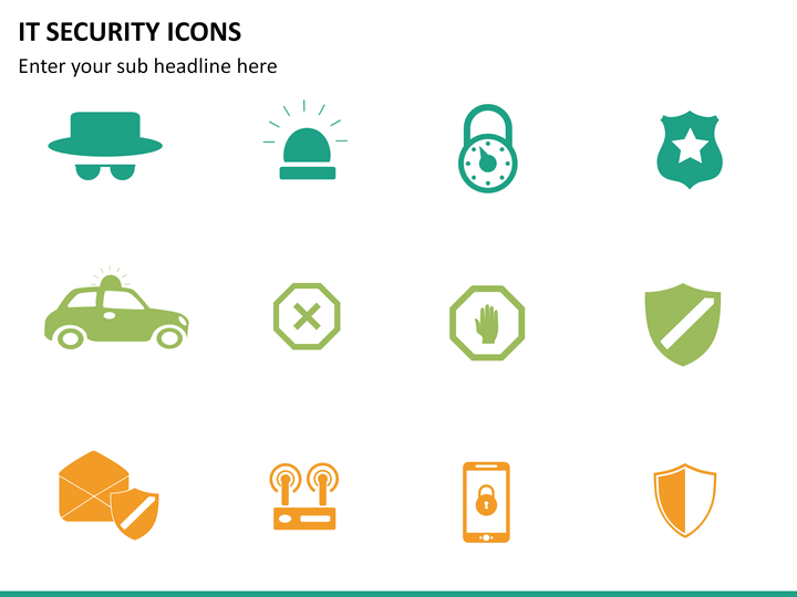 720x540 It Security Icons Powerpoint Sketchbubble