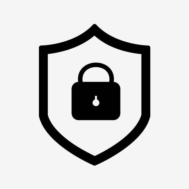 640x640 Vector Online Protection Icon, Protection, Shield, Security Png