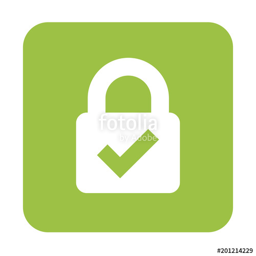 500x500 Web Security Lock Icon Stock Image And Royalty Free Vector