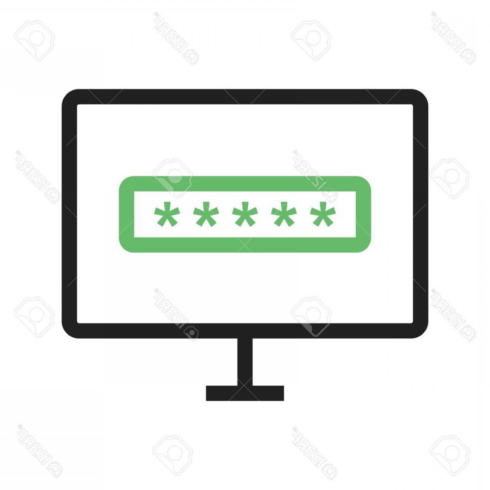 1560x1560 Photostock Vector Security Alarm System Icon Vector Image Can Also