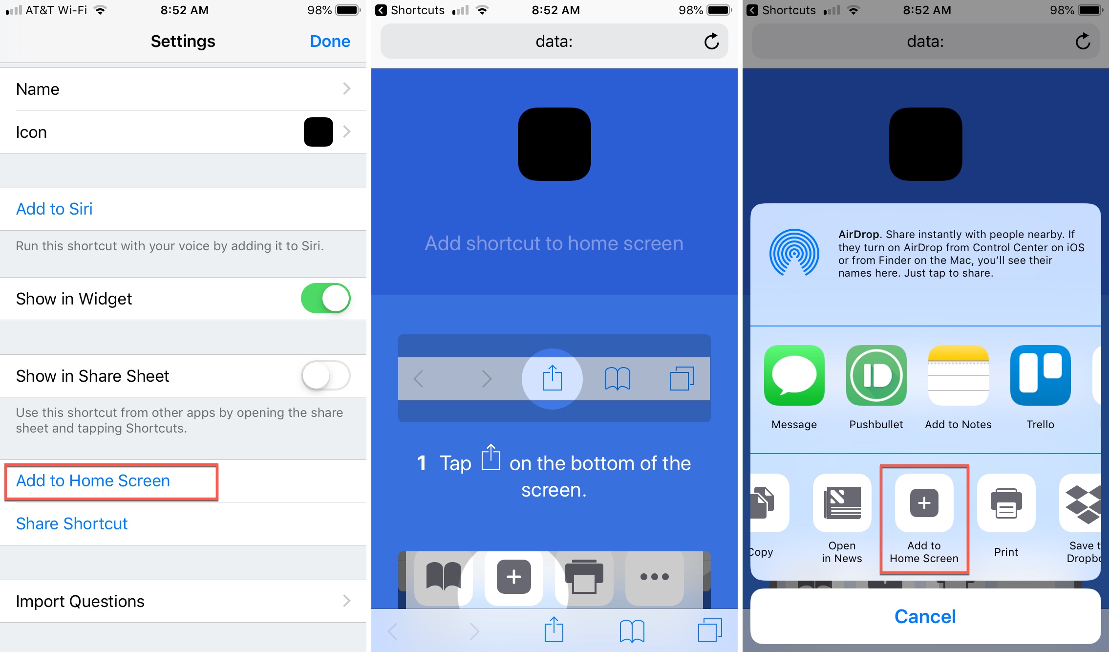How To Create Blank Iphone Icons For The Home Screen Using Shortcuts 2270x1334 How To Create Blank Iphone Icons For The Home Screen Using Shortcuts