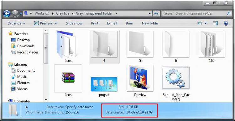 750x387 See Through Folder Icon Set