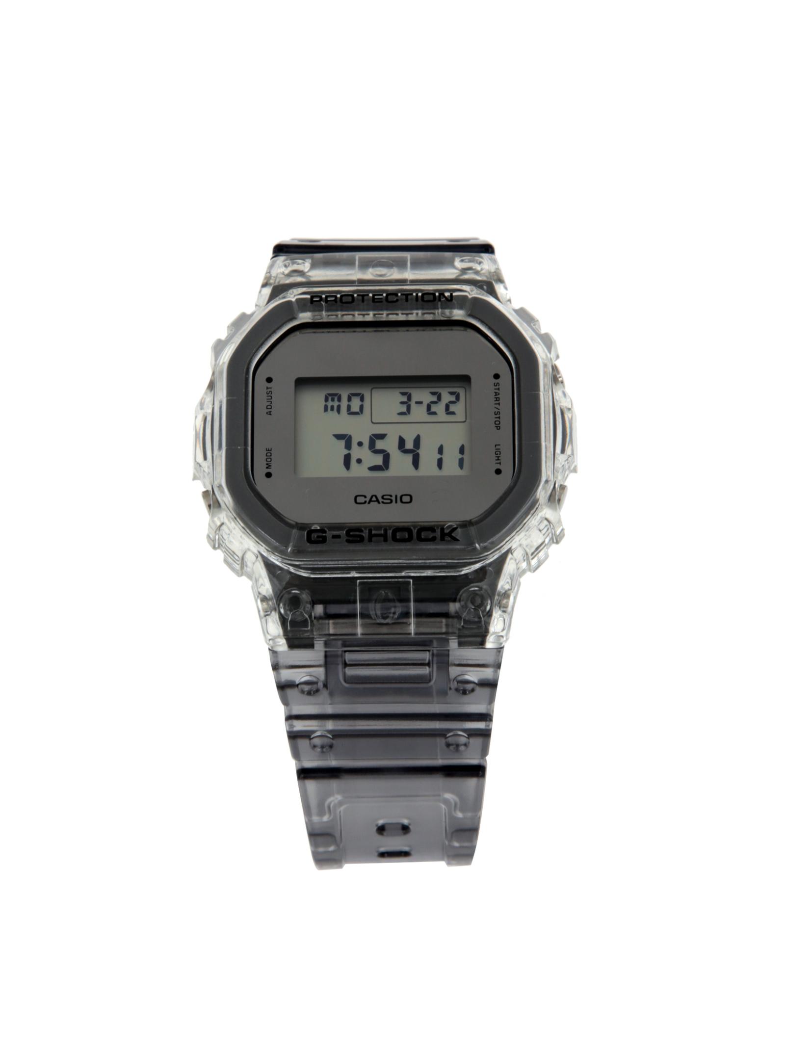 1600x2136 G Shock Icon See Through Grey Resin Dw Watch, Water