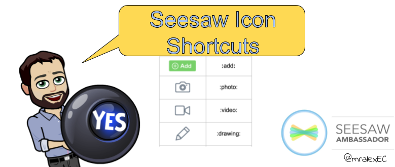 seesaw icon shortcuts