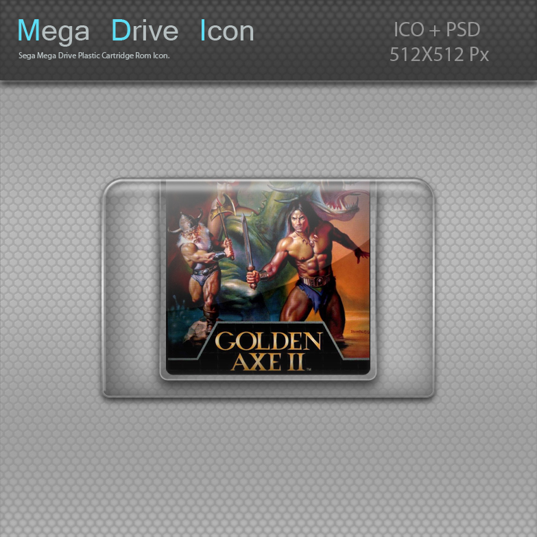 783x783 Sega Genesismega Drive Plastic Cartridge Icon