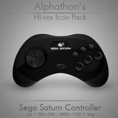 384x384 Sega Saturn Controller