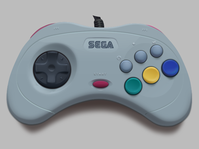 400x300 Sega Saturn Controller