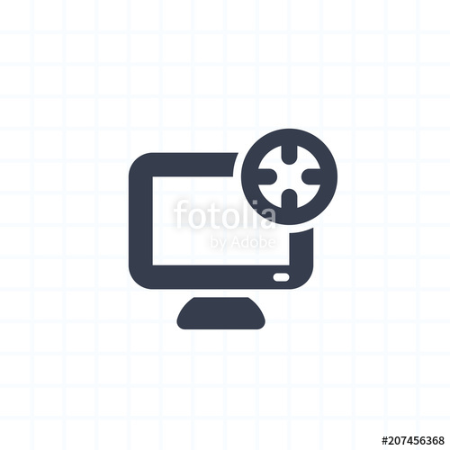 500x500 Target On Computer