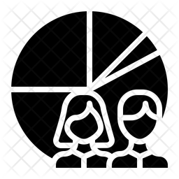 256x256 Customer Segment Icon Of Glyph Style