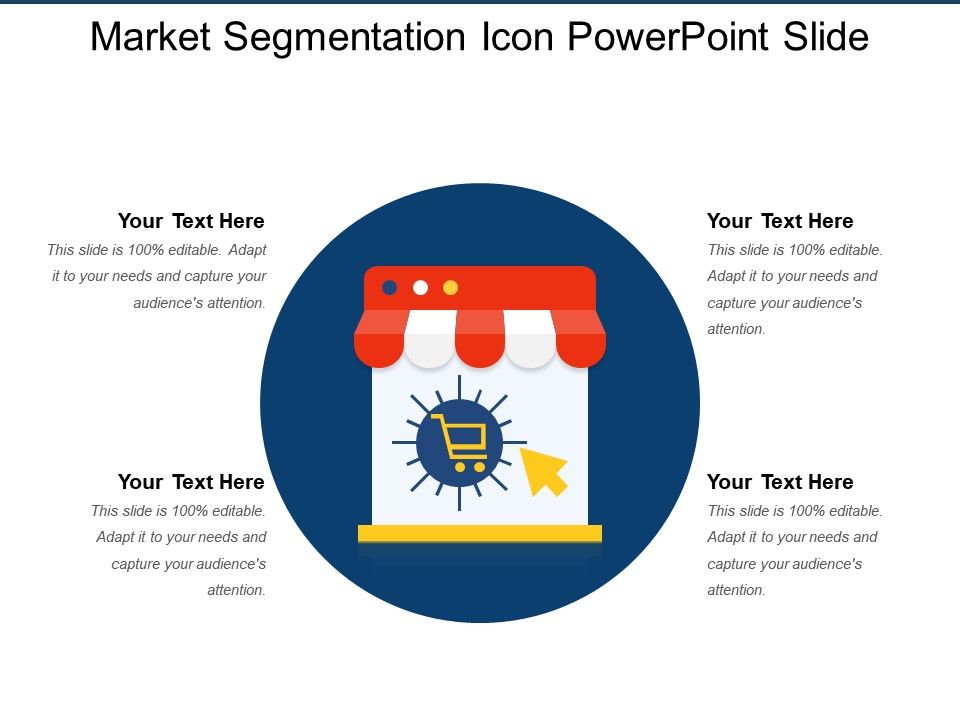 960x720 Market Segmentation Icon Powerpoint Slide Powerpoint Slide