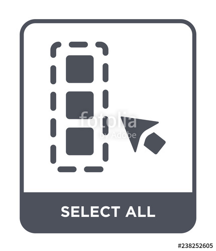 430x500 Select All Icon Vector Stock Image And Royalty Free Vector