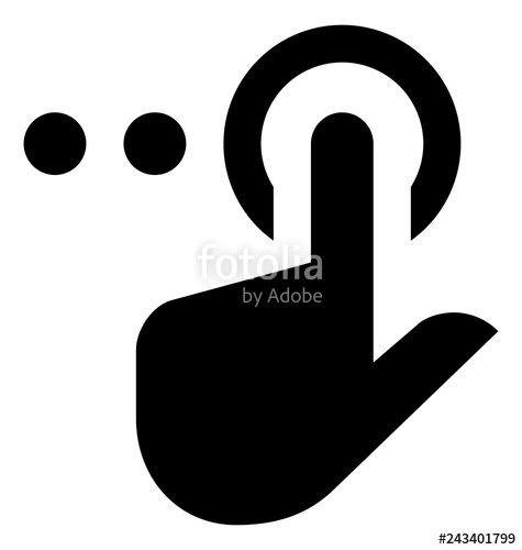 475x500 Hand Select Options Vector Icon Stock Image And Royalty Free