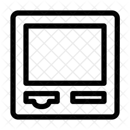 256x256 Self Service Icon Of Line Style