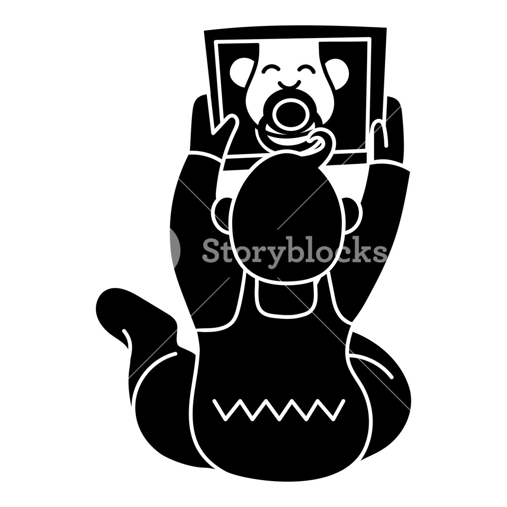 1000x1000 Baby Selfie Icon Simple Illustration Of Baby Selfie Vector Icon