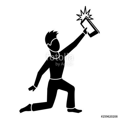 500x500 Guy Take Selfie Icon Simple Illustration Of Guy Take Selfie