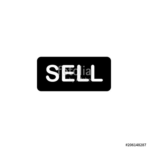 500x500 Button Sell Icon Element Of Web Icon With One Color For Mobile
